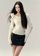 Rose Ribbon Multi-Wear Tee